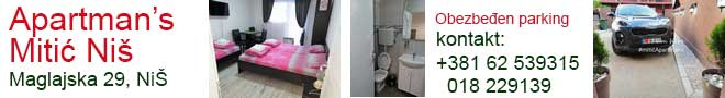 apartmans mitic nis