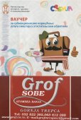 GROF sobe Atomska banja Gornja Trepča