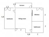 Apartman u Beogradu za 3 osobe