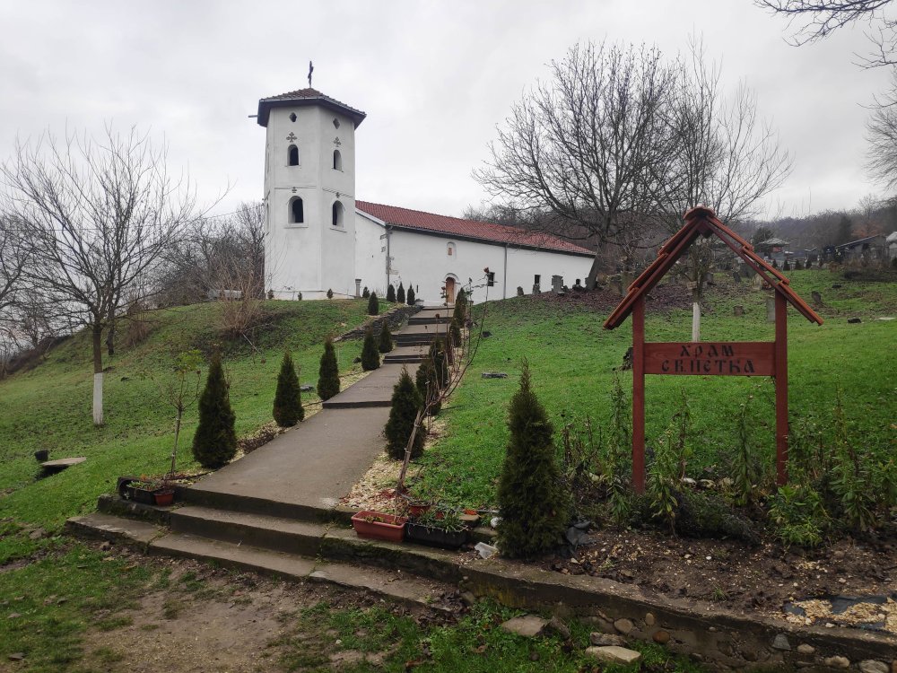 Crkva Svete Petke iz V veka u selu Rudare Leskovac