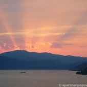 najlepši zalazak sunca selo Dobra, Golubac
